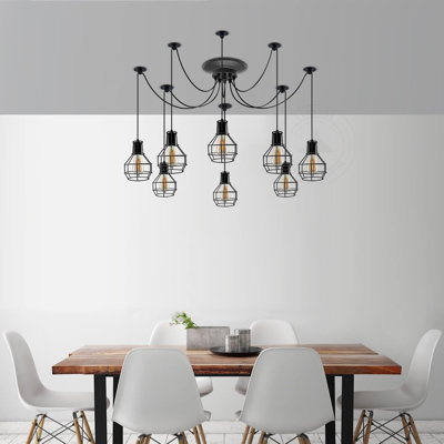 - Light Black Cluster Pendant
