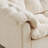 Extra-Long 99.2" Chenille Cloud Sofa Deep Seat 3-Seater Sofa Couch with Fluffy Cushions & Solid Wood Frame-274715067
