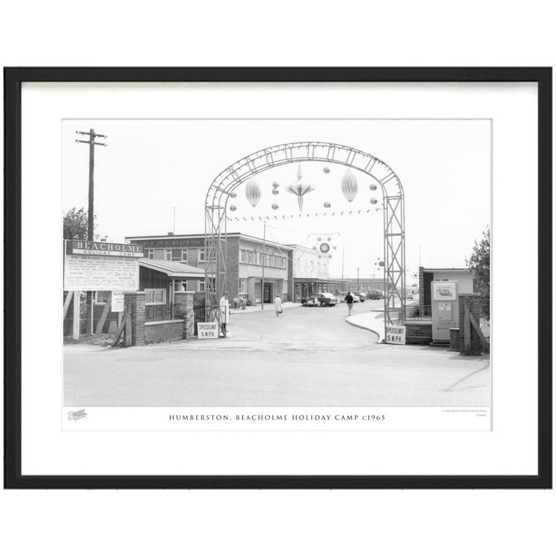 Humberston, Beacholme Holiday Camp C1965 by Francis Frith - Single Picture Frame Print, 40cm H x 50cm W x 2.3cm D