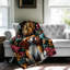 Jeté Beagle Tarot Card - 1 Piece Premium Sherpa Blanket-631265623