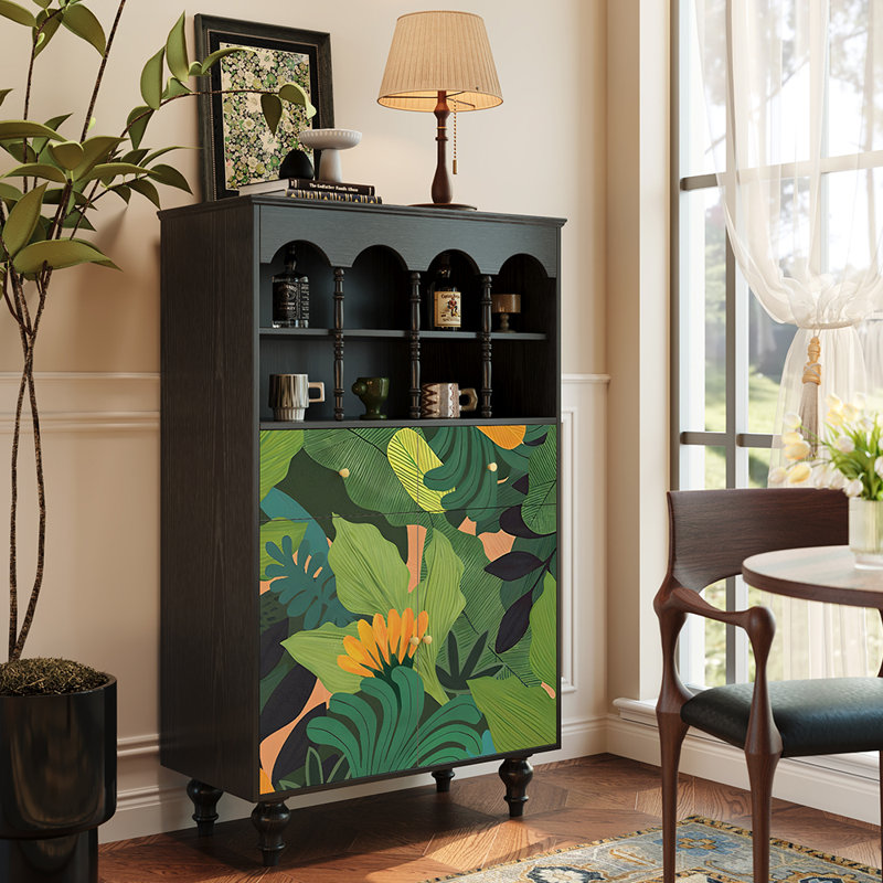 Buffet luxueux rétro de style chinois