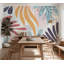 Papier peint de qualité supérieure - Feuilles botaniques abstraites-875980331-875940729-875940731
