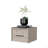 Wall-Mounted Nightstand, Sleek Single-Drawer Design With Spacious Top Shelf