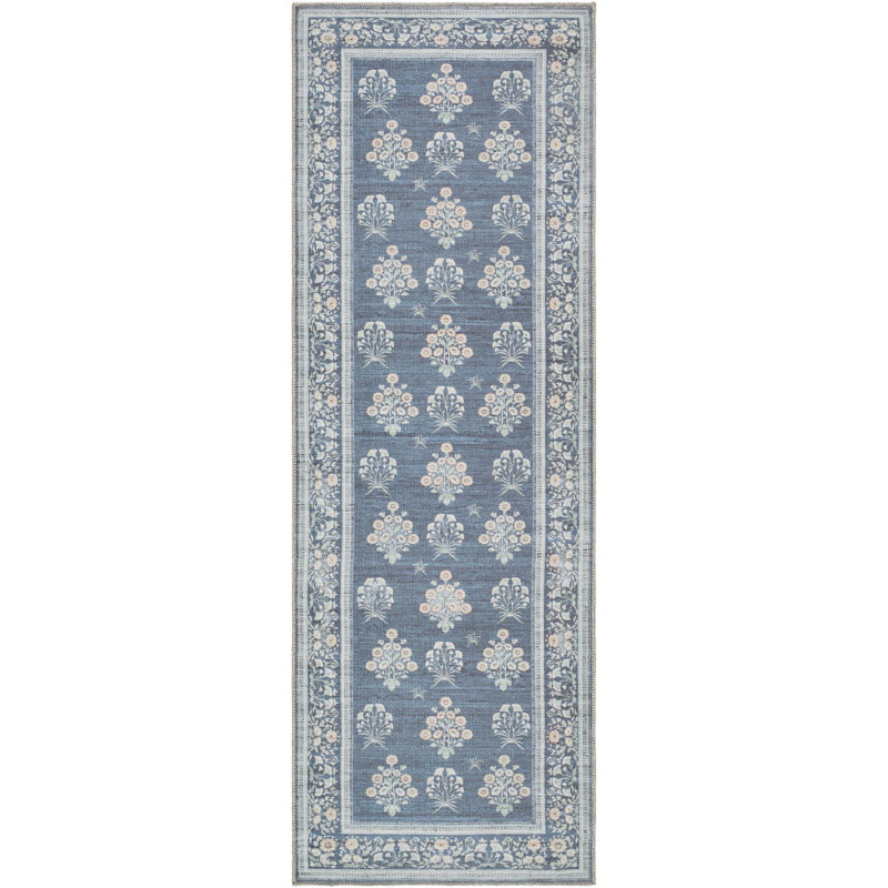 Tapis lavable à la machine Olanda Myla, Tapis de couloir 2 pi 8 po x 7 pi 10 po