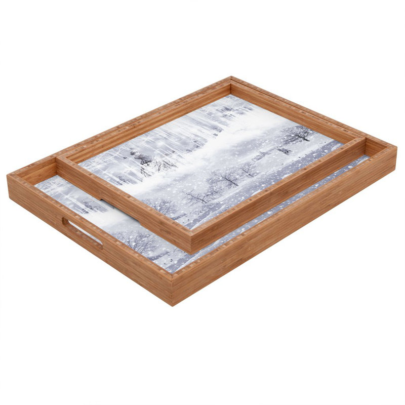 Grand repose-pieds/table basse snow
