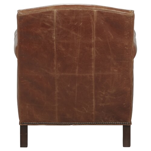 Fairfield Chair Dresden Leather Club Chair | Wayfair