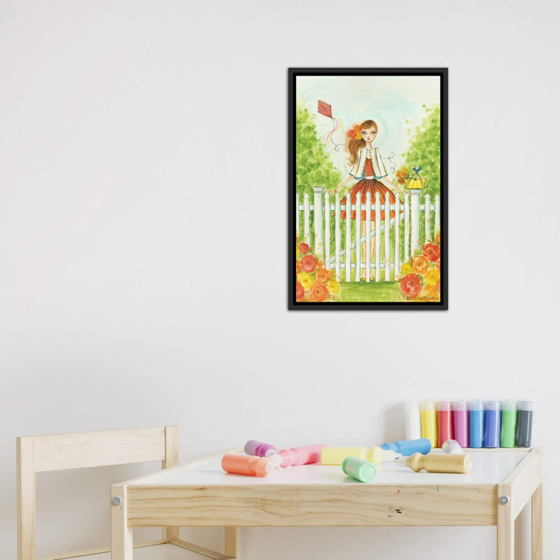 Printemps à Summerside, art, H 40 po x l 26 po x P 1,5 po, Toile avec cadre noir