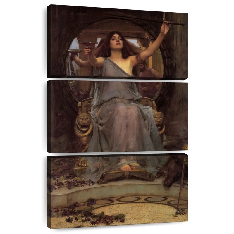 Leisha Circe offrant la coupe à Ulysses