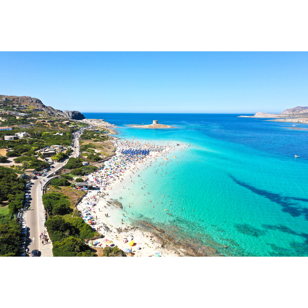 Sommerzeit auf Sardinien - Leinwandbild