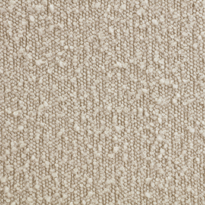 Ensemble de 2 chaises de comptoir rembourrées Boucle, Beige