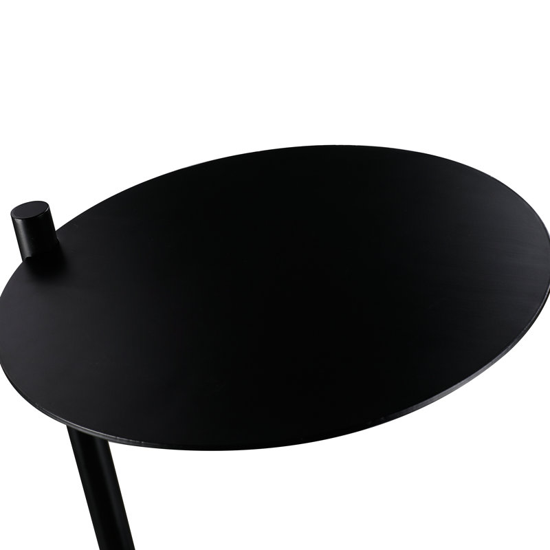 Laquonda Elegant Modern Black Side Table