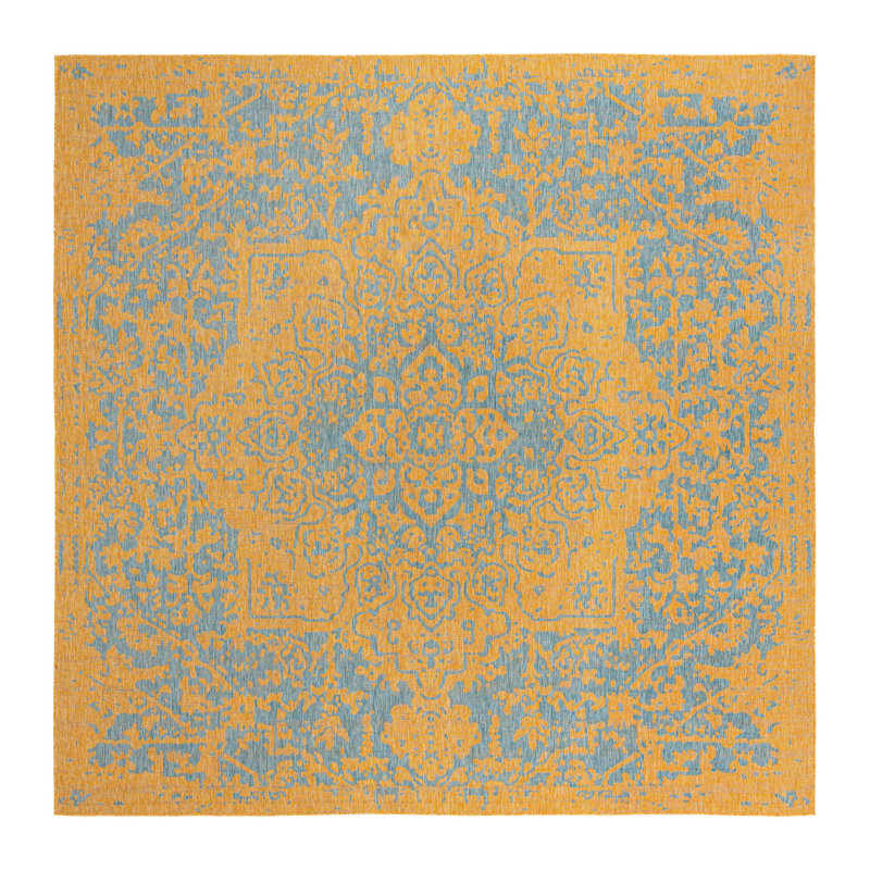 Jill Zarin Dubai Indoor/Outdoor Rug, Square 13'1"