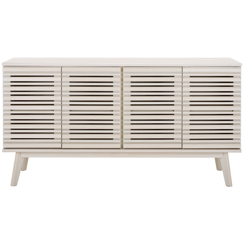 Console média 62 po Daima, Blanc décoloré