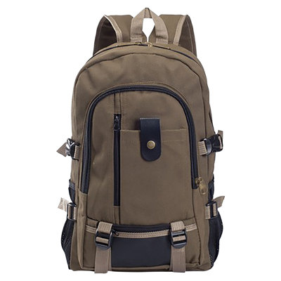 Sac à dos en toile Sac à dos décontracté pour homme Sac à dos pour homme Sac à dos d'ordinateur Sac de voyage pour étudiant