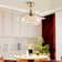 Houstyn Dimmable Crystal Ceiling Fan with LED Lights and Remote Control