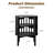 End Table With 3-tier Storage Shelves-489825230
