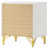 Chesney 2-Drawer Nightstand Bedside Table