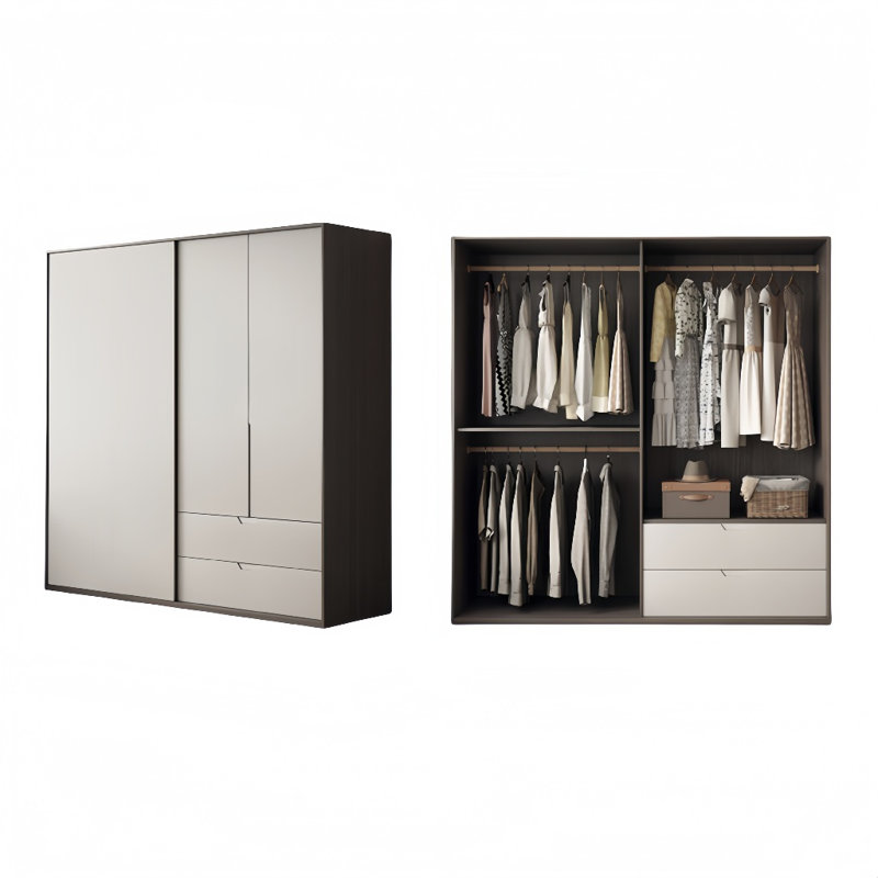 Garde-robe simple, tendance et haut de gamme, H 78,74 po x l 78,74 po x P 23,62 po