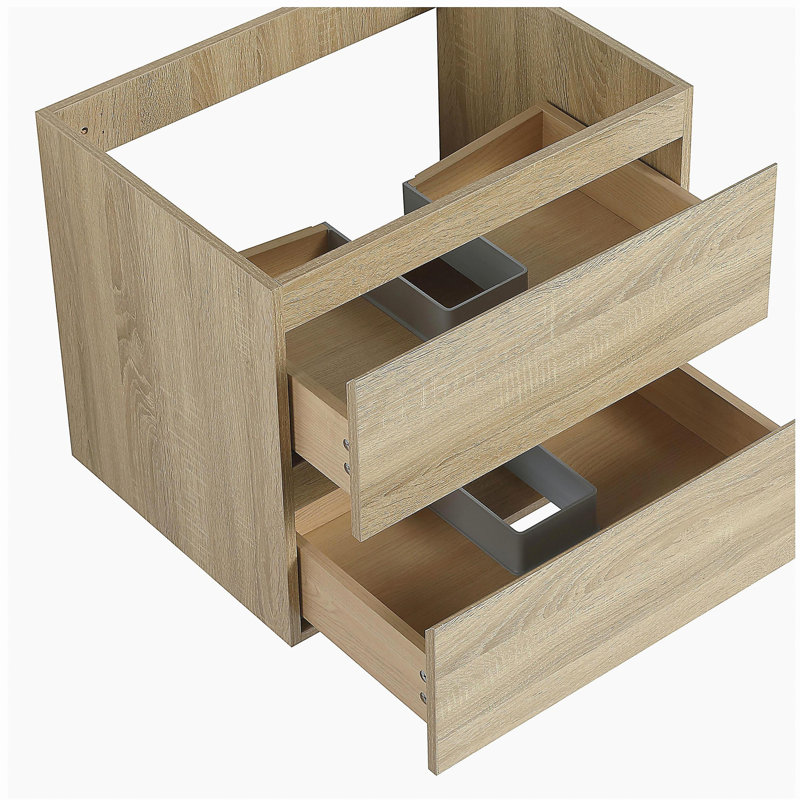 Table de salle de bain murale 24 po (armoire seulement)