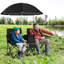 Chaise de pique-nique portable pliante double avec parasol amovible-669799332