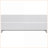 Full Size Pine Wood Platform Bed with Side Bookcase &amp; Guardrails – No Box Spring Needed, White Bedroom Furniture