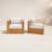 Emmett Solid Eucalyptus Wood Patio Armchair