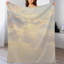 Jeté en flanelle Sunlight Pastel Sky Luxury-134399989
