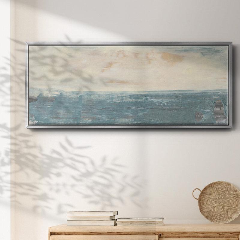 Peace and Calm III - toile encadrée, H 20 po x l 50 po