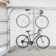 delta Alloy Freestanding Wall Fully Adjustable 2 Bike Single Pole Gravity Bike Storage Rack