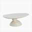 Table basse ovale, table de centre moderne, table à thé pour salon-414025697