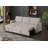Convertible Upholstered Sectional Sofa With Pull-Out Chaise