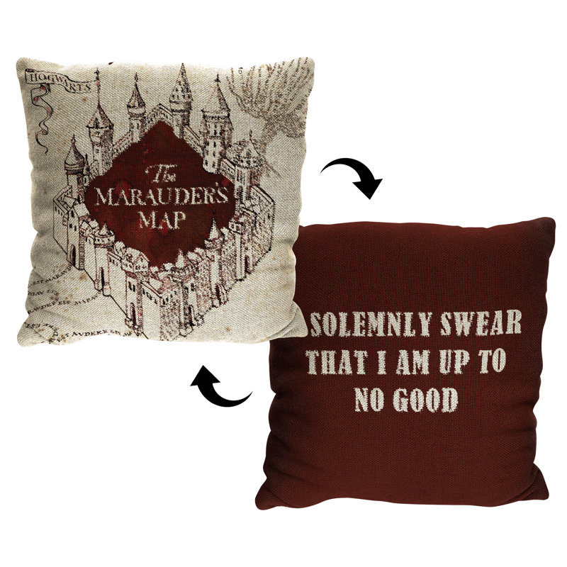 Cotton / Polyester Blend Outdoor Throw Pillow