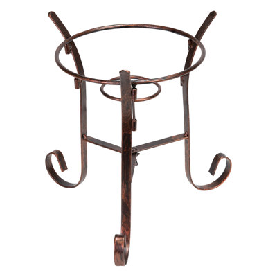 Support à globe extérieur traditionnel en acier 9,25 po