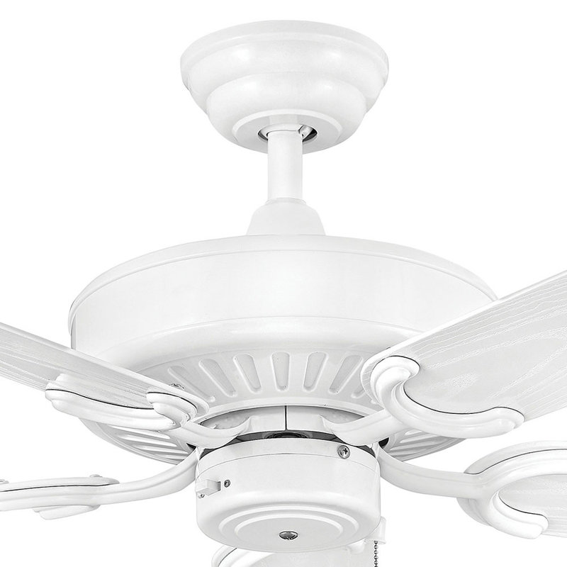 52" Indoor/Outdoor Ceiling Fan with Pull Chain Operation