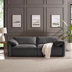 Louai 95'' Chenille Upholstered Sofa