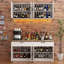 Armoire de garage fendue avec tiroir