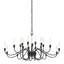 Lisse 20 - Light Candle Style Classic/Traditional Chandelier-15394516