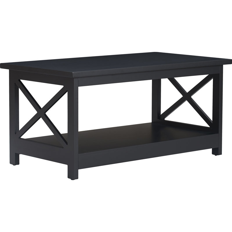 Serta Bismarck Modern Farmhouse Coffee Table with Lower Storage Shelf