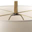 Lampe de table en laiton antique Lavell