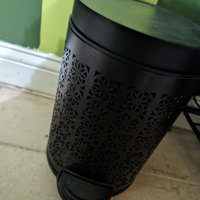 NU Steel 1.32 Gallons Steel Step On Waste Basket & Reviews