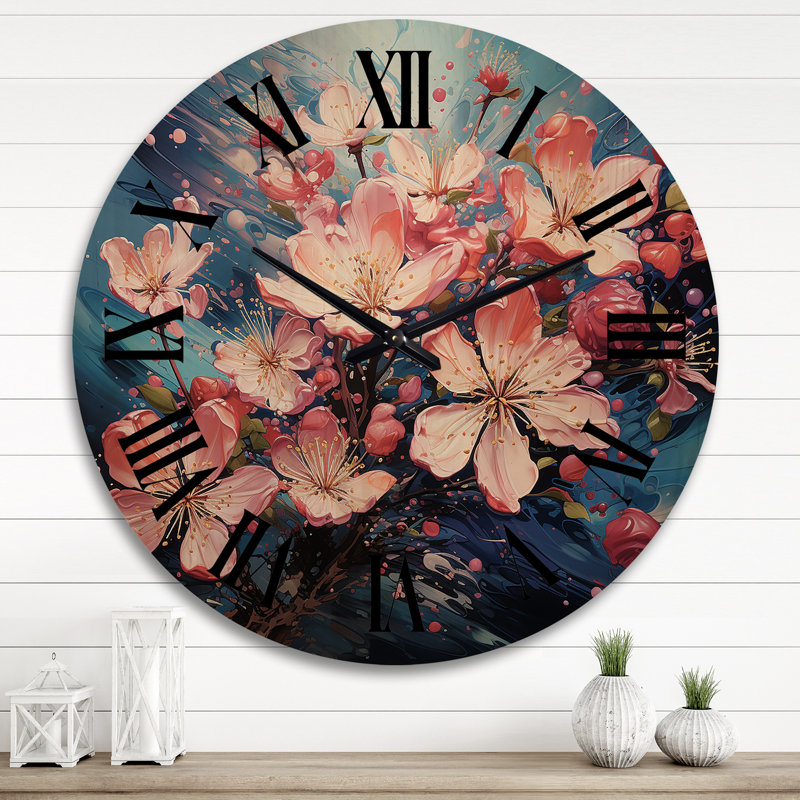 Nidavellir Solid Wood Wall Clock, Extra Large