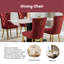 Chaise parsons en velours capitonné Joshanae-398206071