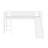 Low Loft Bed With Slide, Ladder, Safety Guardrails-1485415432