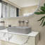 20.5'' Concrete Vessel Rectangular Modern Grey Bathroom Sink