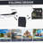 Outsunny Adjustable Folding Chaise Lounge With Sun Shade For Beach, Camping, And Backyard Relaxation