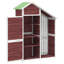 Geinbow 3 ft. W x 2 ft. D Wooden Overlap Apex Tool Shed-1099560011