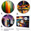 «Colorful City In Vancouver III», reproduction sur toile 3 pièces-1217128857-1217128855