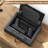 Fingerprint Gun Safe for Pistols CA DOJ Certified 3 Quick Access Biometric Digital Keypad Matte Black Bedside Firearm Safety Car Safe 12GA Steel Lock Box