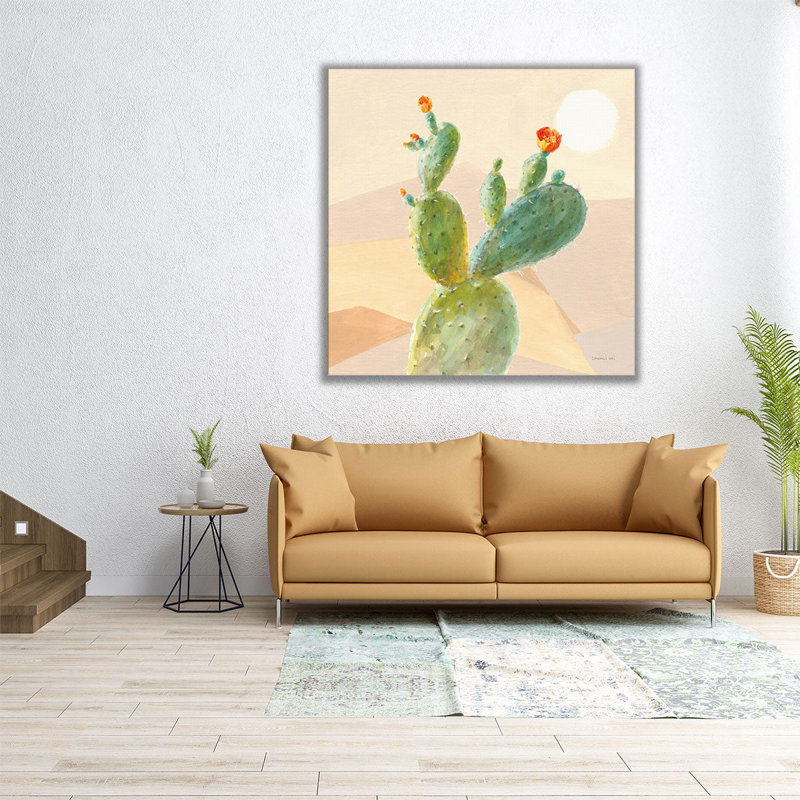 «Desert Greenhouse IV», reproduction d'art sur toile, H 12 po x l 12 po