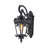 Aruca 18.5"H Aluminum Rust & UV Resistant Waterproof Matte Black Outdoor Wall Lantern